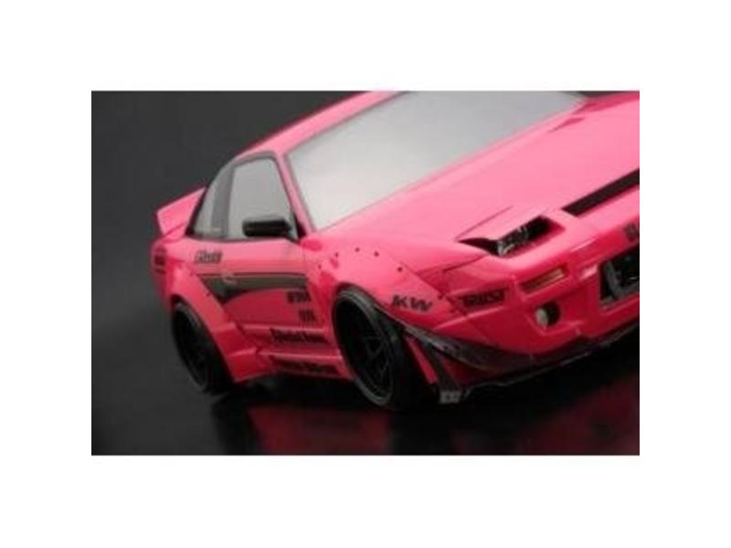 Addiction RC AD010-2 - Nissan 180SX Rodeo Special V2 Body Kit - Side Skirt & Fender Kit