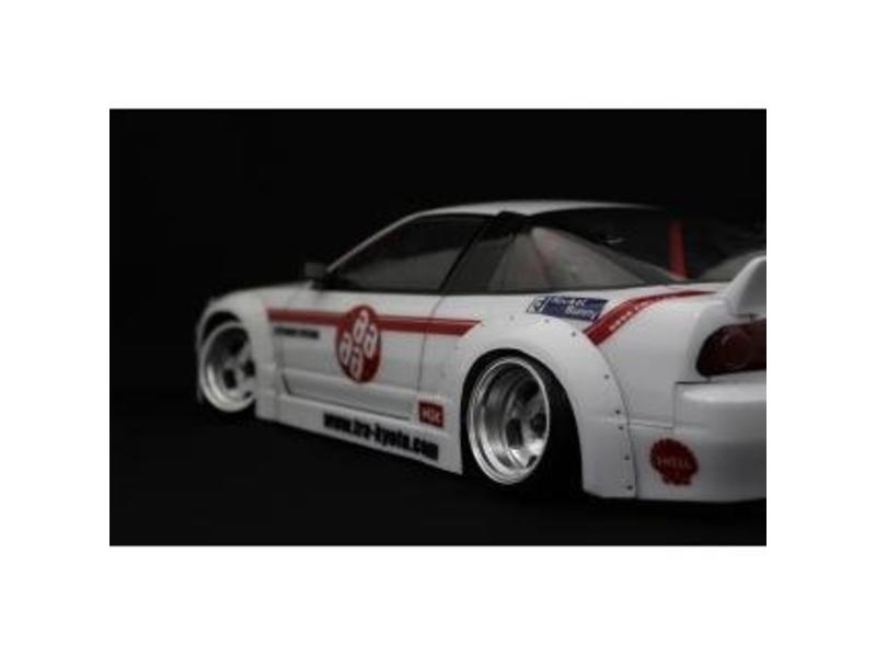 Addiction RC AD004-4 - Nissan 180SX Rodeo Special Body Kit - Over Fender Kit