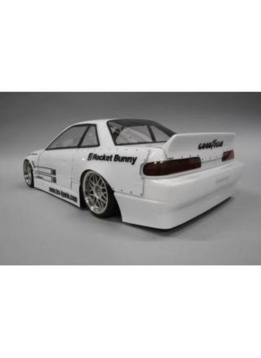 Addiction RC Nissan Silvia S13 Rocket Bunny Body Kit - Duck-Tail Wing