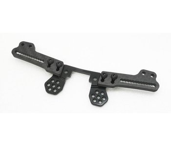 WRAP-UP Next Rear Shock Tower Split Structure for YD-2 - Black - DISCONTINUED