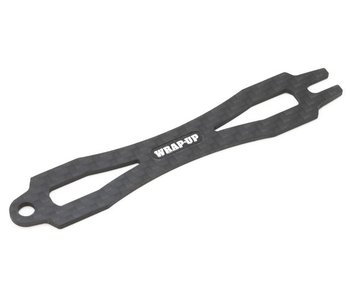 WRAP-UP Next Graphite Battery Brace Type-S for Short Size Lipo - DISCONTINUED