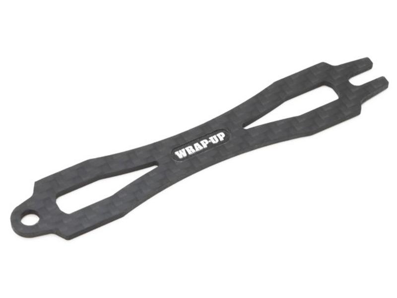 WRAP-UP Next 0285-FD - Graphite Battery Brace Type-S for Short Size Lipo - DISCONTINUED