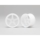 RP 5 Spoke 01 Drift Wheel - White (2pcs)