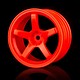 5 Spokes Wheel (4) / Orange