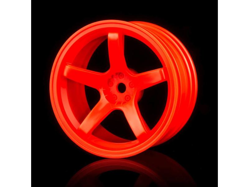 MST 5 Spokes Wheel (4pcs) / Color: Orange