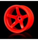 MST 5 Spokes Wheel (4pcs) / Color: Orange