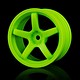 5 Spokes Wheel (4) / Green