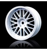 MST 10 Spokes 2 Ribs Wheel (4pcs) / Color: White