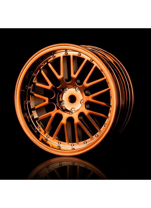 MST 10 Spokes 2 Ribs Wheel (4) / Copper