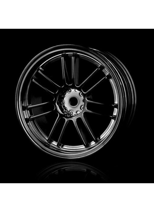 MST RE30 Wheel (4) / Silver Black