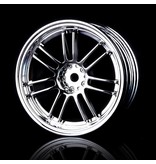 MST RE30 Wheel (4pcs) / Color: Silver (Chrome)