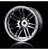 MST RE30 Wheel (4pcs) / Color: Silver (Chrome)