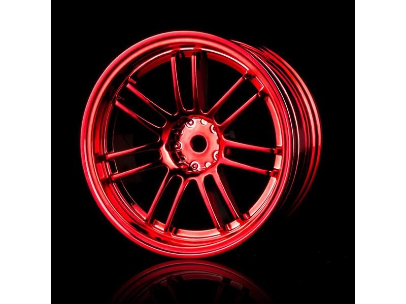 MST RE30 Wheel (4pcs) / Color: Red