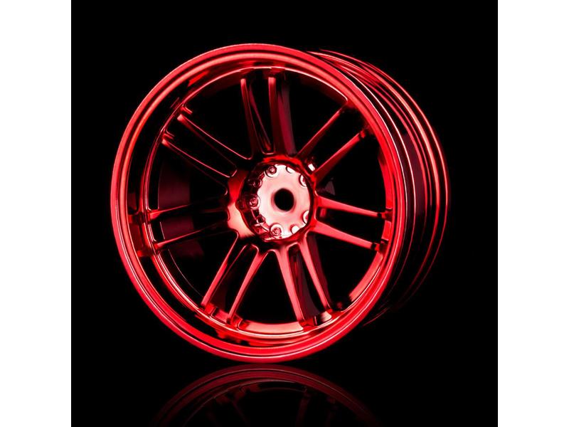 MST RE30 Wheel (4pcs) / Color: Red