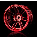 MST RE30 Wheel (4pcs) / Color: Red