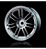 MST RE30 Wheel (4pcs) / Color: Flat Silver