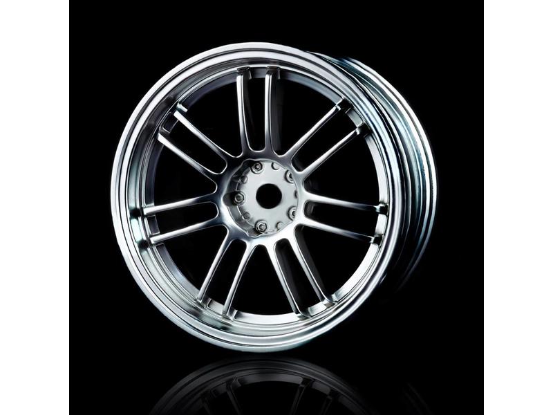 MST RE30 Wheel (4pcs) / Color: Flat Silver