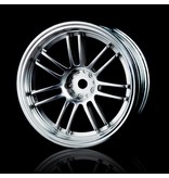 MST RE30 Wheel (4pcs) / Color: Flat Silver