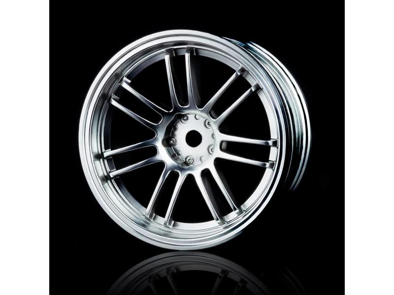 MST RE30 Wheel (4pcs) / Color: Flat Silver