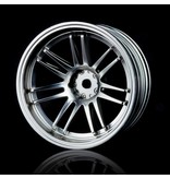 MST RE30 Wheel (4pcs) / Color: Flat Silver