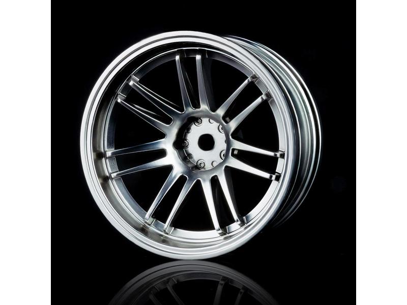 MST RE30 Wheel (4pcs) / Color: Flat Silver