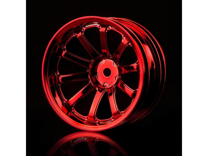 MST 77SV Wheel (4pcs) / Color: Red