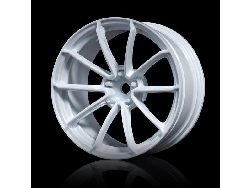 MST GTR Wheel (4pcs) / Color: White