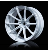 MST GTR Wheel (4pcs) / Color: White