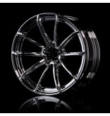 MST GTR Wheel (4pcs) / Color: Silver (Chrome)