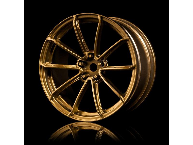 MST GTR Wheel (4pcs) / Color: Gold