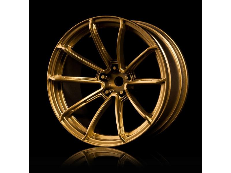 MST GTR Wheel (4pcs) / Color: Gold