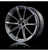 MST GTR Wheel (4pcs) / Color: Flat Silver