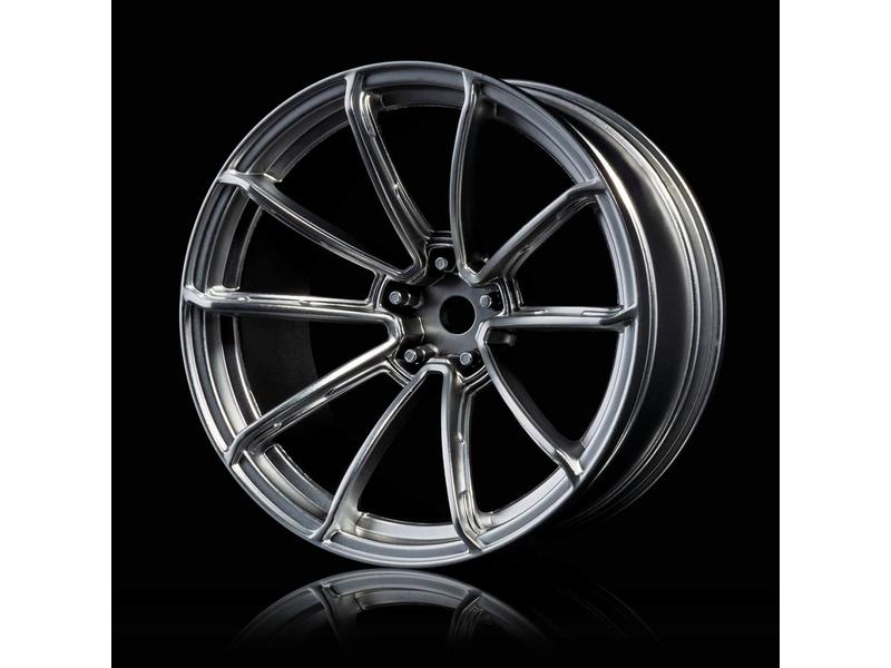 MST GTR Wheel (4pcs) / Color: Flat Silver