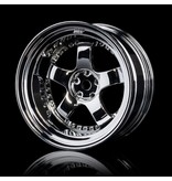 MST SP1 Wheel (4pcs) / Color: Silver (Chrome)