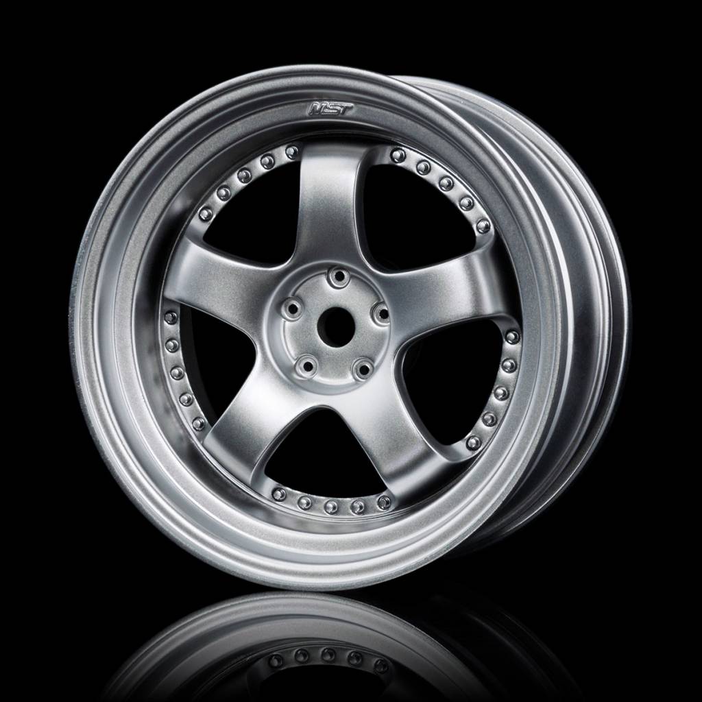 MST SP1 Wheel - Flat Silver MST SP1 Wheel - Flat Silver