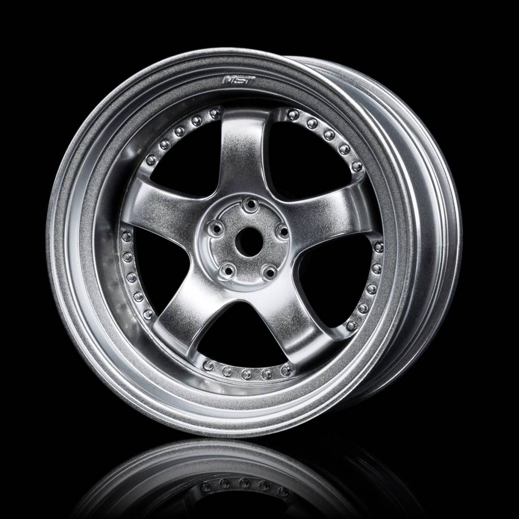 MST SP1 Wheel - Flat Silver MST SP1 Wheel - Flat Silver