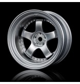 MST SP1 Wheel (4pcs) / Color: Flat Silver