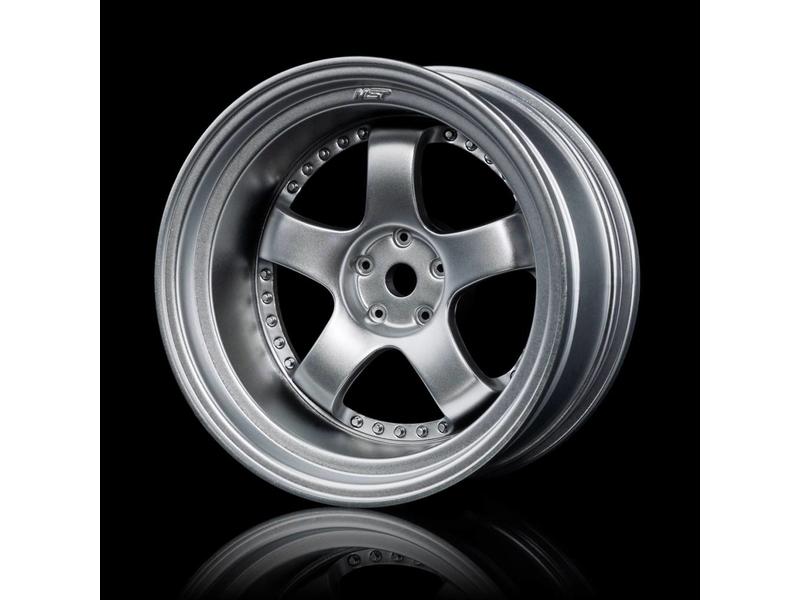 MST SP1 Wheel (4pcs) / Color: Flat Silver