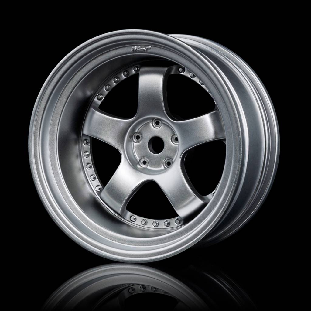 MST SP1 Wheel - Flat Silver MST SP1 Wheel - Flat Silver