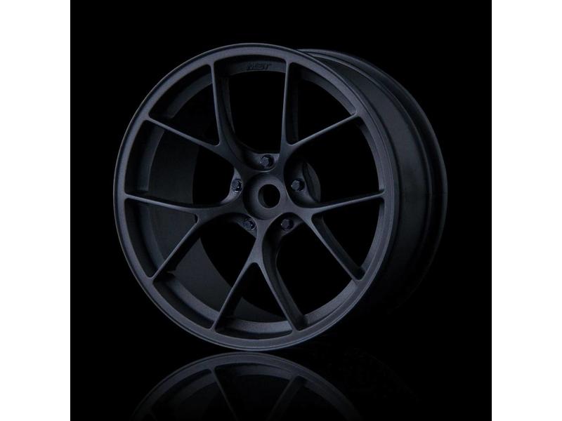 MST RID Wheel - Silver Black MST RID Wheel - Silver Black