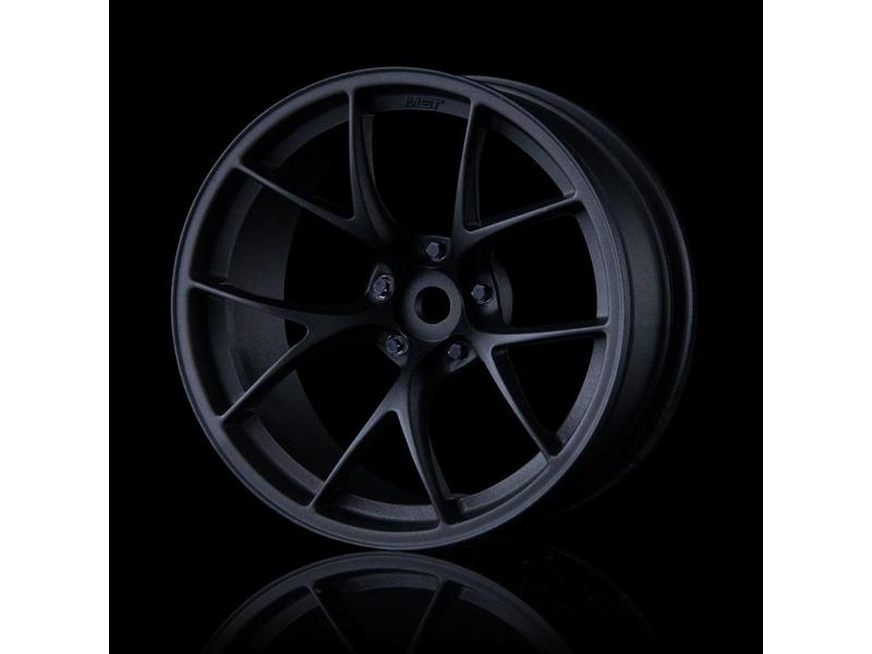 MST RID Wheel (4pcs) / Color: Flat Black