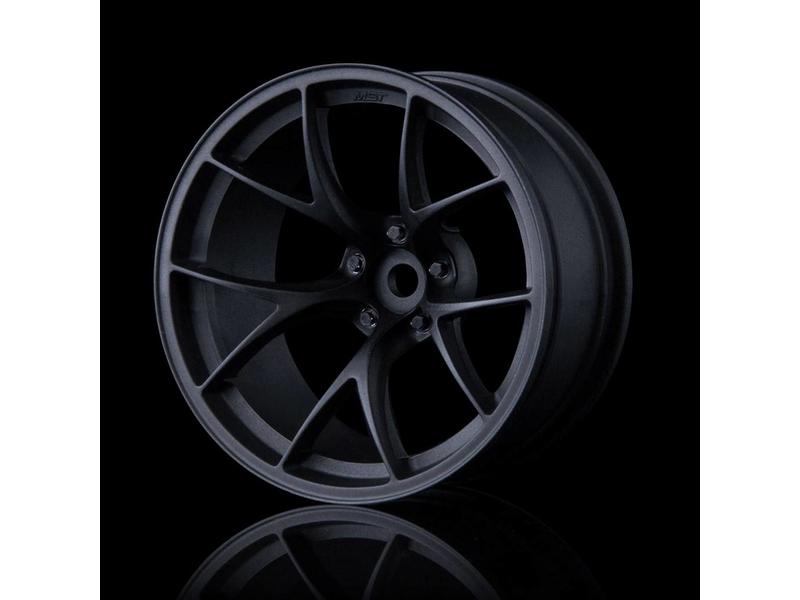 MST RID Wheel (4pcs) / Color: Flat Black