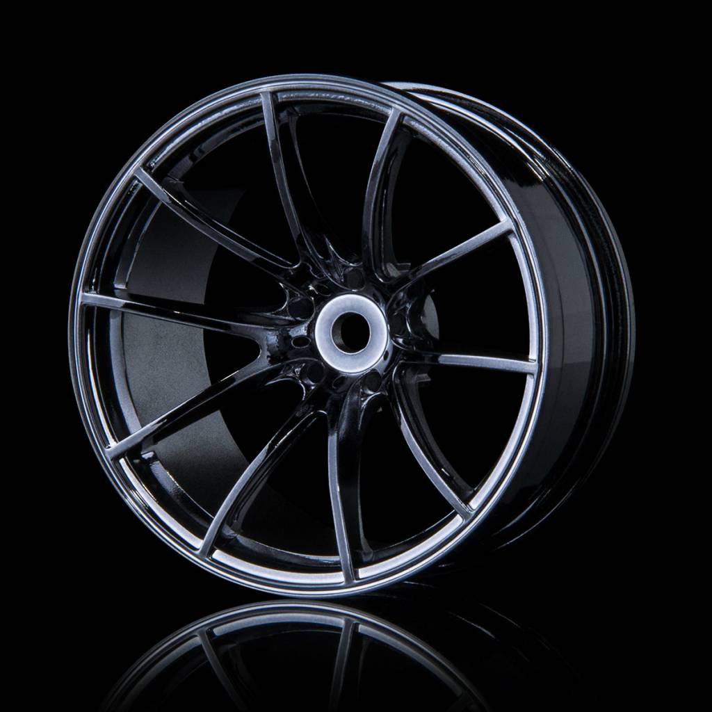 MST G25 Wheel - Silver Black MST G25 Wheel - Silver Black