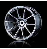 MST G25 Wheel (4pcs) / Color: Silver (Chrome)