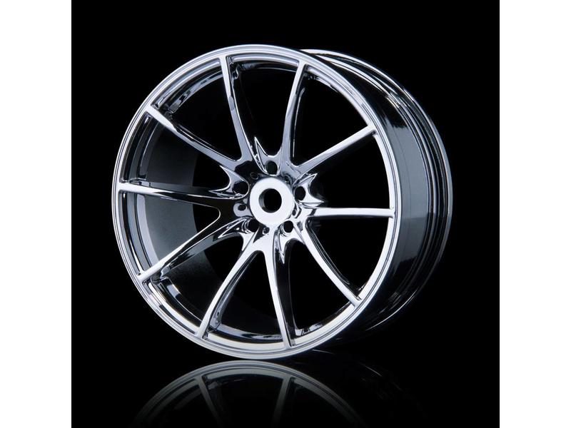 MST G25 Wheel (4pcs) / Color: Silver (Chrome)