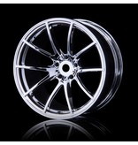 MST G25 Wheel (4pcs) / Color: Silver (Chrome)