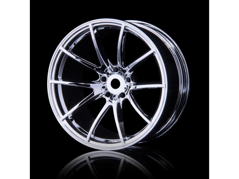 MST G25 Wheel (4pcs) / Color: Silver (Chrome)