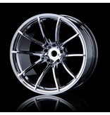 MST G25 Wheel (4pcs) / Color: Silver (Chrome)