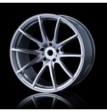 MST G25 Wheel (4pcs) / Color: Flat Silver