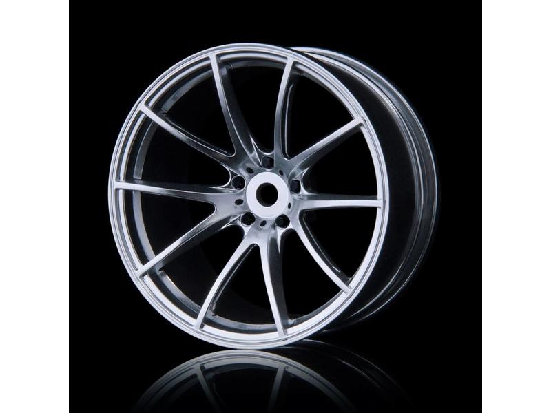 MST G25 Wheel (4pcs) / Color: Flat Silver